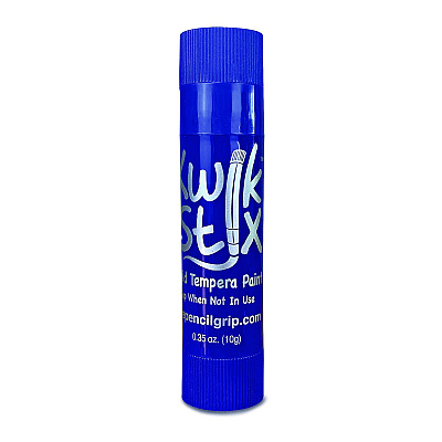 TPG Creations Kwik Stix Single Color Pack, 0.7" x 3.5", Blue, 12/Pack, 12 Packs/Carton (TPG6003012)