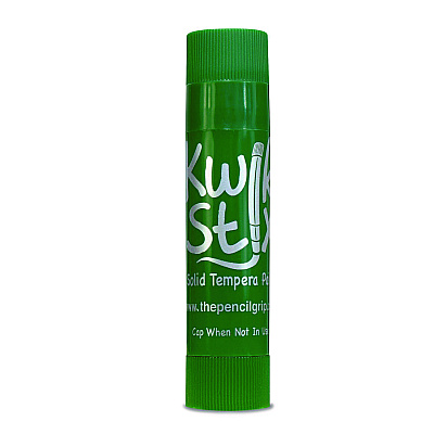 TPG Creations Kwik Stix Single Color Pack, 0.7" x 3.5", Green, 12/Pack, 12 Packs/Carton (TPG6004012)