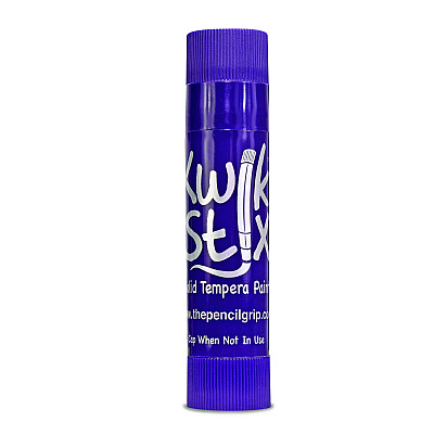 TPG Creations Kwik Stix Single Color Pack, 0.7" x 3.5", Purple, 12/Pack, 12 Packs/Carton (TPG6005012)
