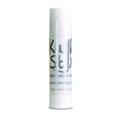 TPG Creations Kwik Stix Single Color Pack, 0.7" x 3.5", White, 12/Pack, 12 Packs/Carton (TPG6009012)