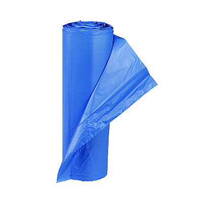 Inteplast Group High-Density Commercial Can Liners, 60 gal, 18 mic, 40" x 48", Blue, 200/Carton (IBSBRS404818BL)