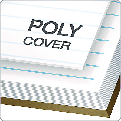 TOPS Color Notepads, Wide/Legal Rule, Orchid Cover, 70 White 8.5 x 11.75 Sheets (TOP99710)