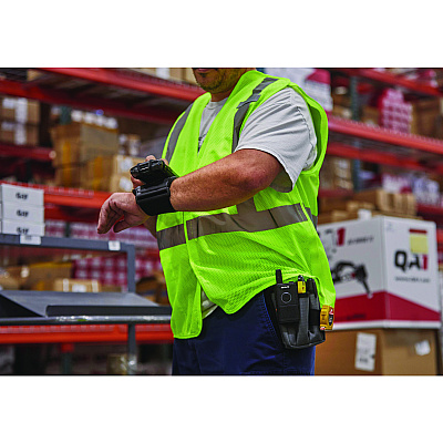 ergodyne GloWear 8205HL-ECO Class 2 Recycled Hi-Vis Vest, Mesh, Polyester, Small/Medium, Lime (EGO21983)