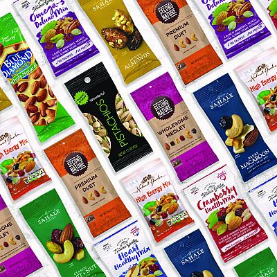 Snack Box Pros Healthy Mixed Nuts Snack Box, 18 Assorted Snacks/Box (GRR70000046)