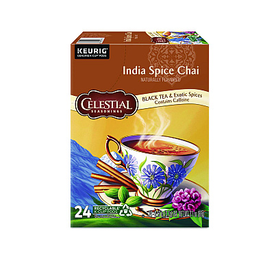 Celestial Seasonings India Spice Chai Tea K-Cups, 96/Carton (GMT14738CT)