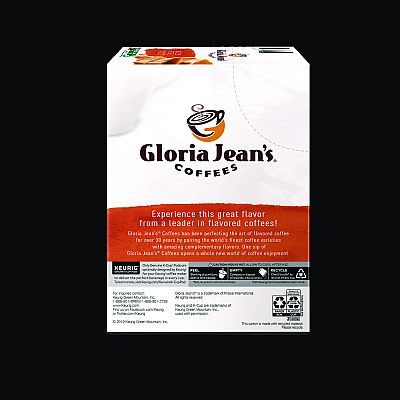 Gloria Jean's Coffees Coffees Coffees Butter Toffee Coffee K-Cups, 96/Carton (DIE60051012CT)