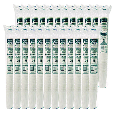 Solo Thermoguard Insulated Paper Hot Cups, 24 oz, White Sustainable Forest Print, 600/Carton (SCCDWTG24W)
