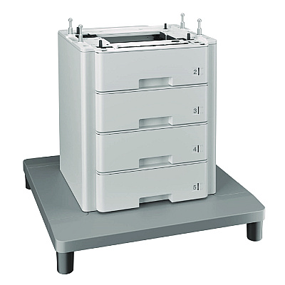 Brother TT4000 Tower Tray with Stabilizer, 520 Sheet Capacity, Gray