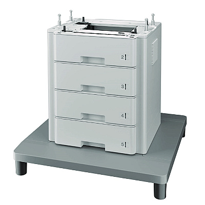 Brother TT4000 Tower Tray with Stabilizer, 520 Sheet Capacity, Gray