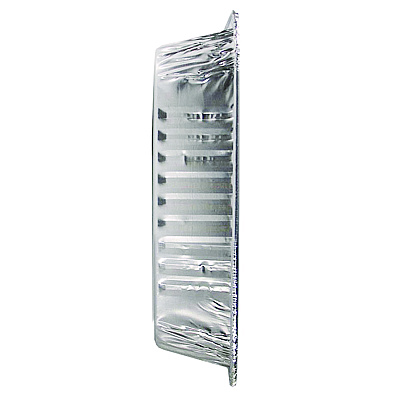 HFA 8" Square Cake Pan, 7.88 x 7.88 x 1.31, Silver, Aluminum, 500/Carton (HFA404835500)