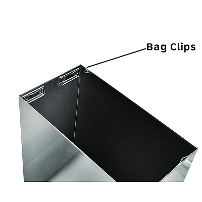 Alpine Stainless Steel Recessed Paper Towel Dispenser with Waste Receptacle, 56 x 4 x 17 (ALHALP492)