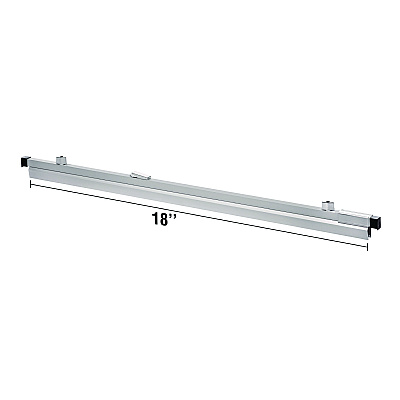AdirOffice Blueprint Large File Document Hanging Clamps, 18" Wide Documents, 18", Silver, 6 Clamps (ALHI6016)