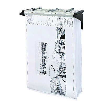 AdirOffice Drop Lift Blueprint Storage Wall Rack, Assorted Document Sizes Accommodated, 7.9" x 1.2" x 7.1", Black (ALHI616BLK)