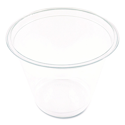 Boardwalk Clear Plastic Cold Cups, Squat, 9 oz, PET, 1,000/ Carton (BWKPET9S)