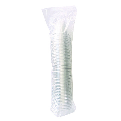 Boardwalk Clear Plastic PET Cups, 9 oz, 50/Pack (BWKPET9SPK)