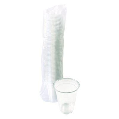 Boardwalk Clear Plastic PET Cups, 14 oz, 50/Pack (BWKPET14PK)