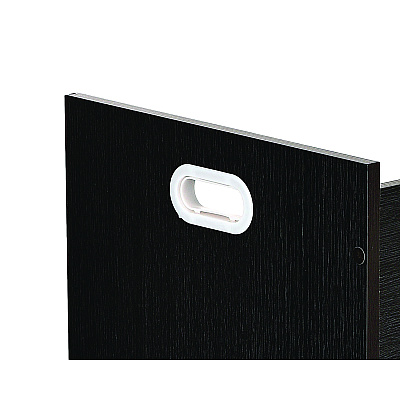 AdirOffice 21-Slot Mobile Rolling Wood Blueprint Storage Cabinet Roll File Large Document Organizer, 30 x 15.75 x 28.5, Black (ALHI625BLK)