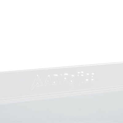 AdirOffice Steel Storage Locker, 1 Compartment, 15 x 15 x 24, White (ALHI62902WHI)