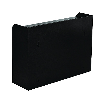 AdirOffice Medium Size Steel Multi-Purpose Secure Drop Box, 9.8 x 3.4 x 7.5, Black (ALHI63102BLK)