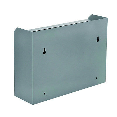 AdirOffice Medium Size Steel Multi-Purpose Secure Drop Box, 9.8 x 3.4 x 7.5, Gray (ALHI63102GRY)