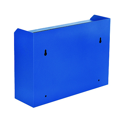 AdirOffice Medium Size Steel Multi-Purpose Secure Drop Box, 9.8 x 3.4 x 7.5, Blue (ALHI63102BLU)