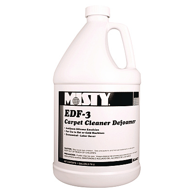 Misty EDF-3 Carpet Cleaner Defoamer, 1 gal Bottle, 4/Carton (AMR1038773)