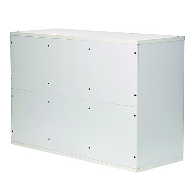 AdirOffice Wooden 27 Compartment Literature Organizer, 27 Sections, Letter Size, 31.49 x 11.81 x 21.65, White (ALHIOF20101WHI)