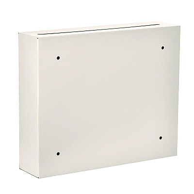 AdirOffice Large Size Steel Multi-Purpose Secure Drop Box, 12 x 3 x 10, White (ALHI63103WHI)