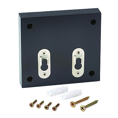 AdirOffice Squared Wood Locking Suggestion Box, 7.25 x 7.5 x 10, Medium Density Fiberboard, Black (ALHI63201BLK)