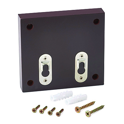 AdirOffice Squared Wood Locking Suggestion Box, 7.25 x 7.5 x 10, Medium Density Fiberboard, Mahogany (ALHI63201MA)