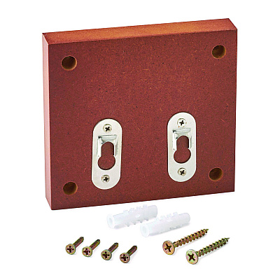 AdirOffice Squared Wood Locking Suggestion Box, 7.25 x 7.5 x 10, Medium Density Fiberboard, Medium Oak (ALHI63201MEO)