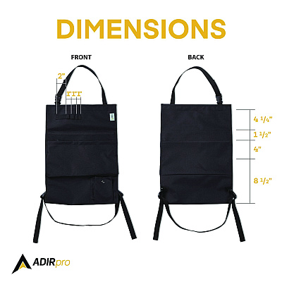 AdirOffice Blueprint Large Document Car Plan Holder with Pockets, 15 x 0.5 x 26.5, Blue (ALHI642)