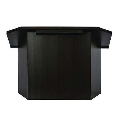 AdirOffice Foldable Tabletop Podium Lectern Speaker Stand, 27 x 16 x 19, Black (ALHI66105BLK)