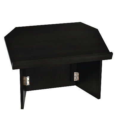 AdirOffice Foldable Tabletop Podium Lectern Speaker Stand, 27 x 16 x 19, Black (ALHI66105BLK)