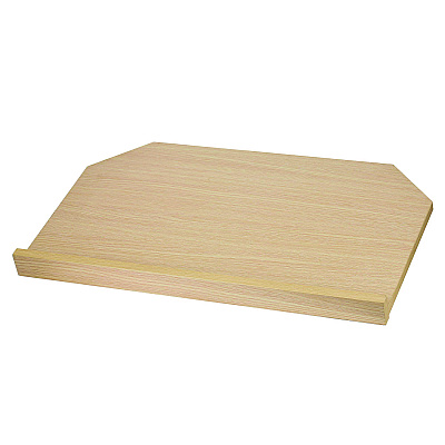 AdirOffice Foldable Tabletop Podium Lectern Speaker Stand, 27 x 16 x 19, Medium Oak (ALHI66105MEO)