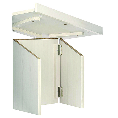 AdirOffice Foldable Tabletop Podium Lectern Speaker Stand, 27 x 16 x 19, White (ALHI66105WHI)