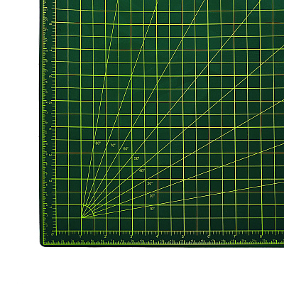 AdirOffice Reversible Self Healing Cutting Mat, 30 x 42, Green/Black (ALHICM3042)