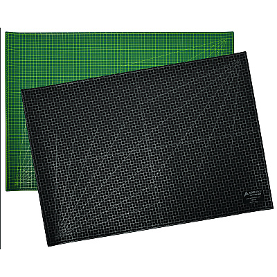 AdirOffice Reversible Self Healing Cutting Mat, 30 x 42, Green/Black (ALHICM3042)