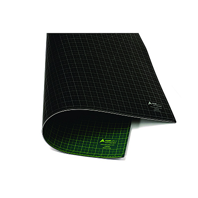 AdirOffice Reversible Self Healing Cutting Mat, 24 x 36, Green/Black (ALHICM2436)