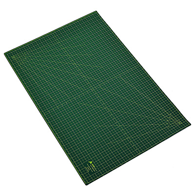 AdirOffice Reversible Self Healing Cutting Mat, 24 x 36, Green/Black (ALHICM2436)