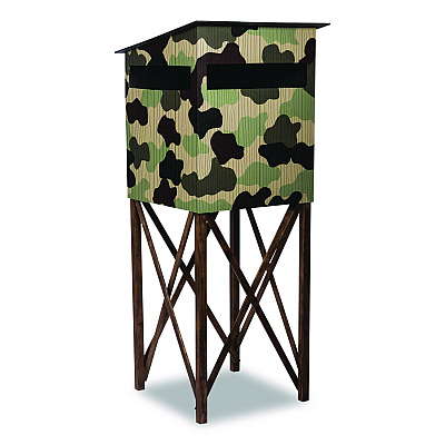 Rust-Oleum Camouflage Spray Paint, Flat Black, 12 oz Aerosol Can, 6/Carton (RST279179CT)