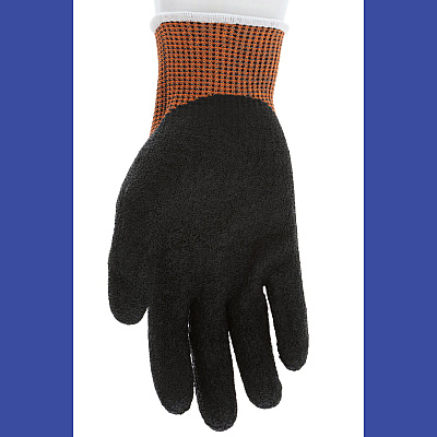 MCR Safety Cut Pro 92743LT Gloves, 10" Long, Medium, Black/Orange, 12 Pairs (92743LTM)