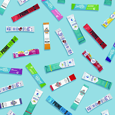Snack Box Pros Drink Mixes Snack Box, 50 Assorted Mixes/Box (GRR70000165)