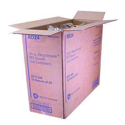 Fabri-Kal Container,Food,Rd24,Clr