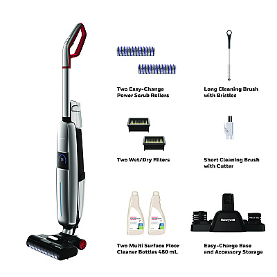 Honeywell Ultamax Elite FC15 Cordless Floor Cleaner, 9 Cleaning Path, Graphite (HWLHFC15UMEGE01)