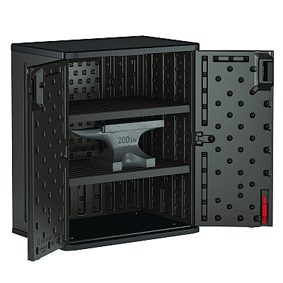 Suncast Commercial Base Storage Cabinet, 30 x 20.25 x 36, Gray (SUABMCCPD3600)