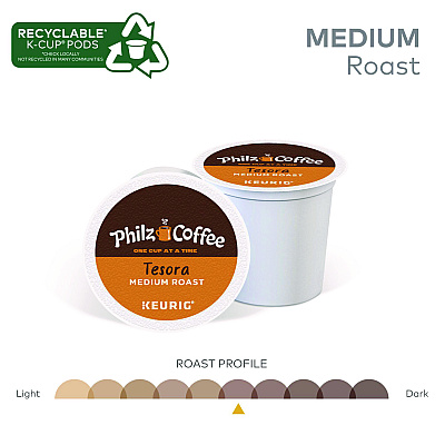 Philz Coffee Tesora K-Cups, 80/Carton (GMT0120CT)