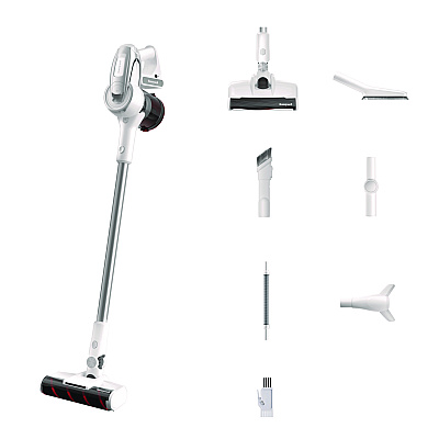 Honeywell Aeromax Elite VC10 Cordless Vacuum, 8.7 Cleaning Path, White (HWLHVC10AMEWT01)