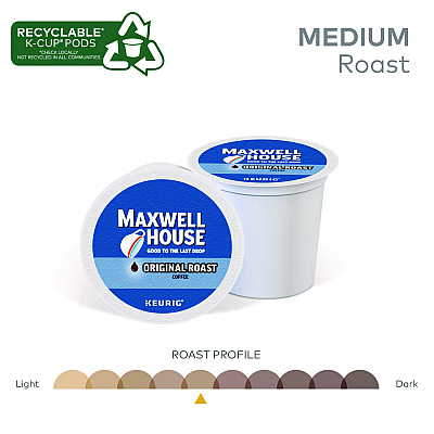 Maxwell House Original Roast K-Cups, 96/Carton (GMT5469CT)