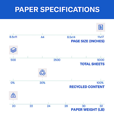 Hammermill Colors Print Paper, 20 lb Bond Weight, 11 x 17, Canary, 500/Ream (HAM102152)